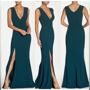 Dress The Population - Sandra - Pine Green Dress - Small